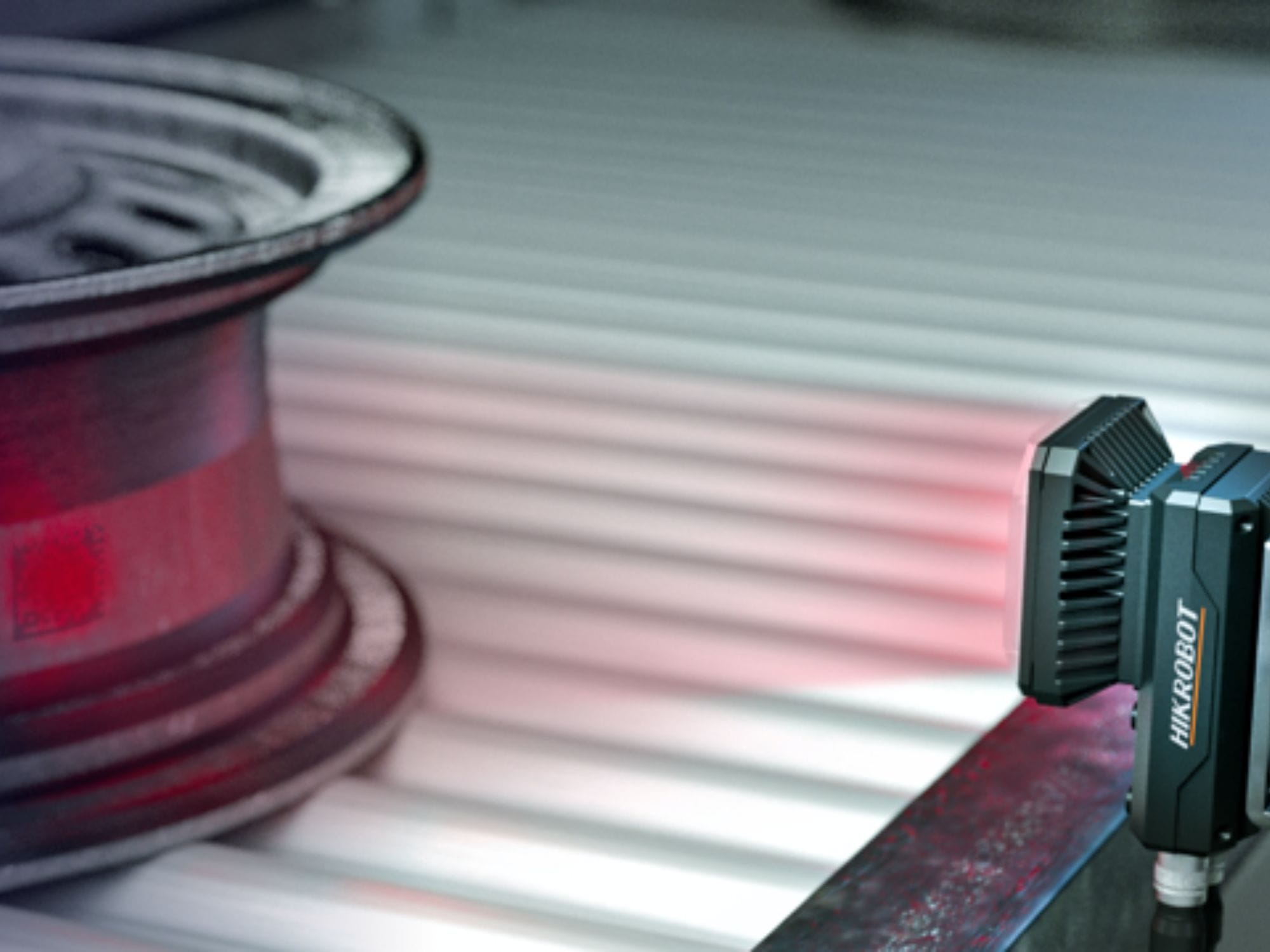 Čtečka Hikrobot ID5000 ve výrobě